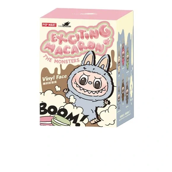 Pop Mart The Monsters Exciting Macaron - Lychee Berry Labubu - Picture 5 of 8